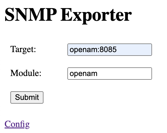 SNMP exporter