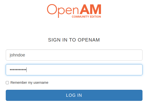 OpenAM Authentication