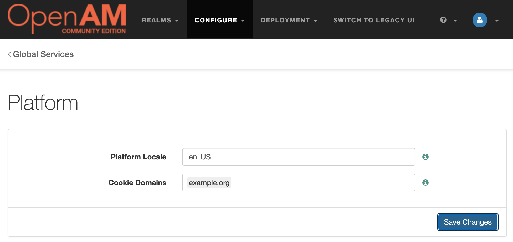 OpenAM Cookie Domain